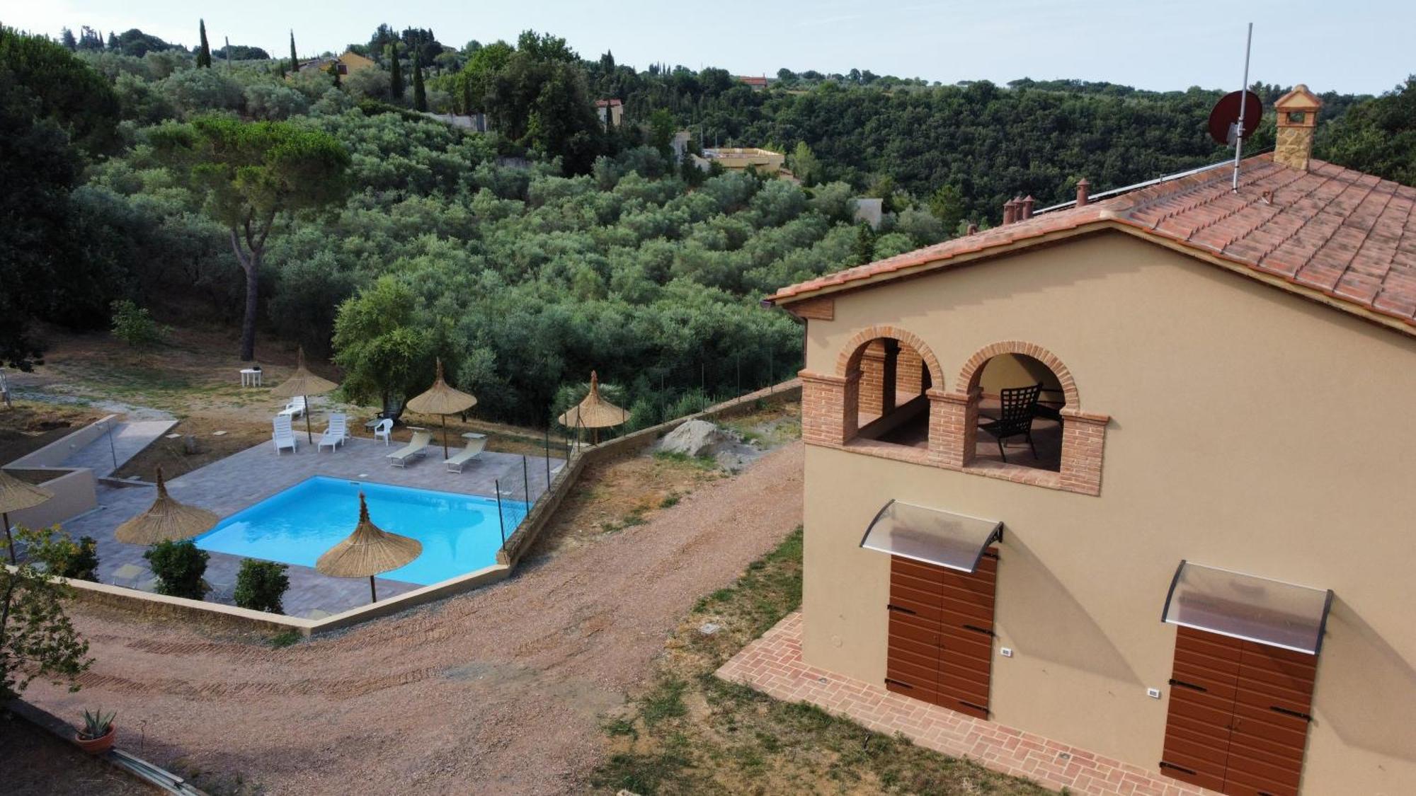 Agriturismo I Cerroni Montescudaio Buitenkant foto
